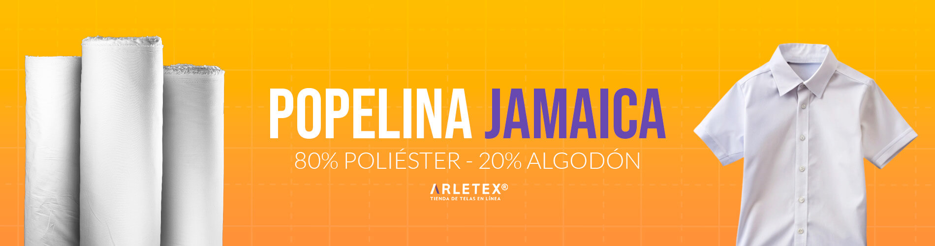 Slide Tela Popelina Jamaica