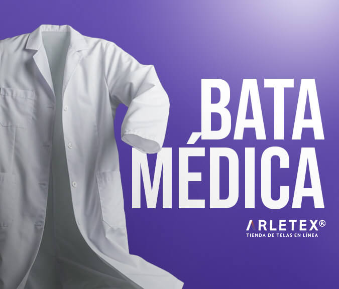 Batas Médicas con Tela Indiolino