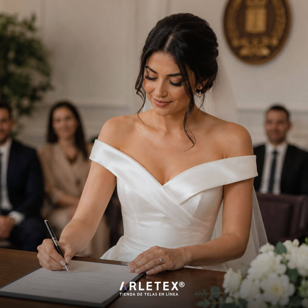 Razo de novia para boda civil