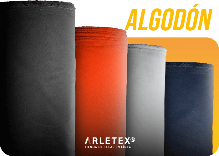 Rollos de tela de algodón