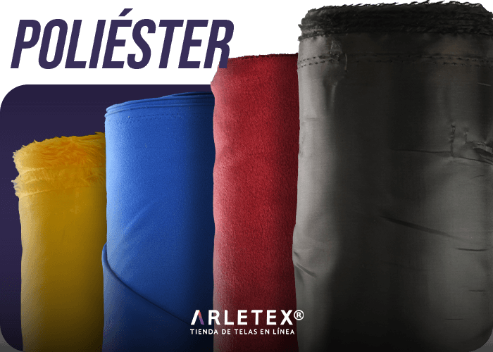 Rollos de tela poliester