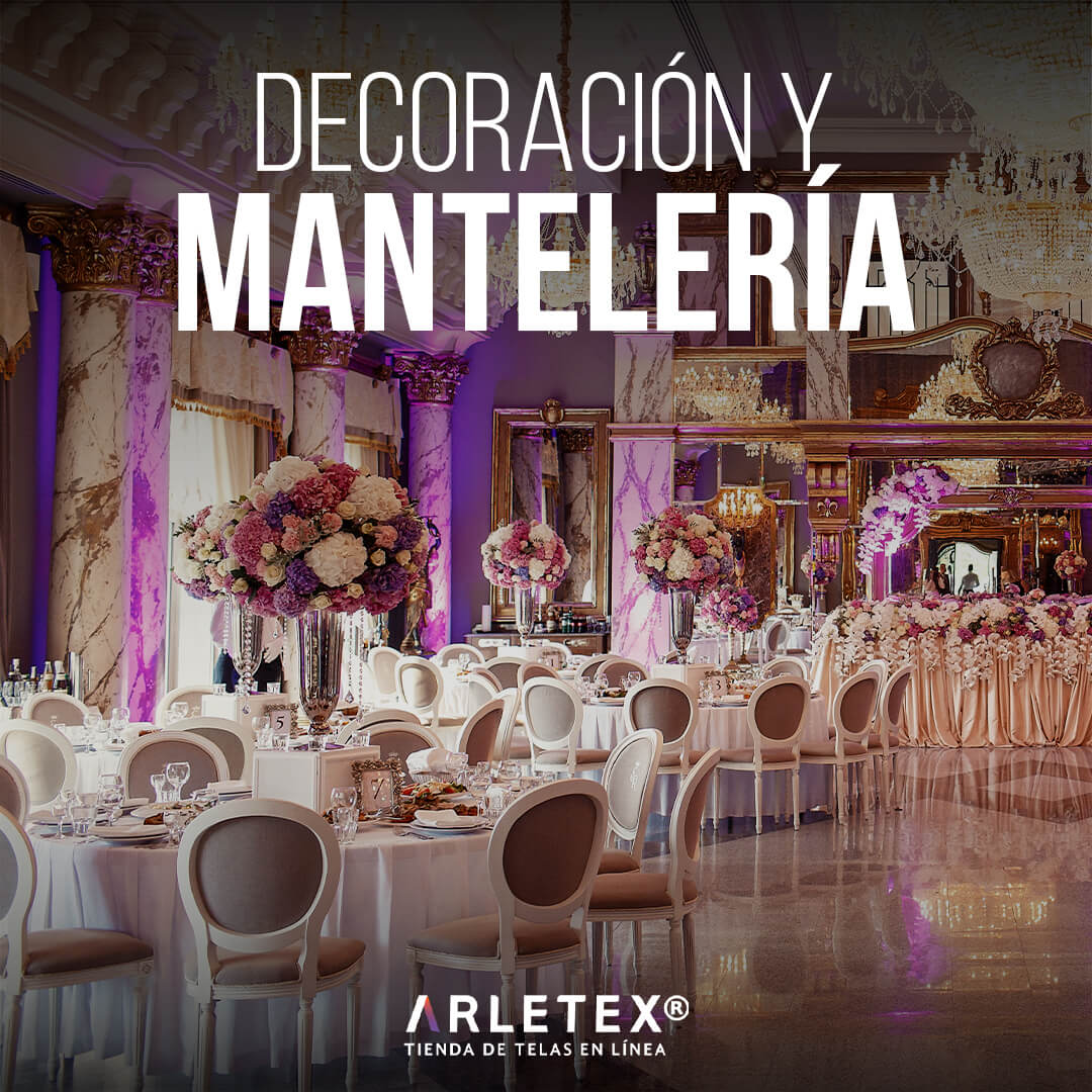 Tela para decoración y mantelería