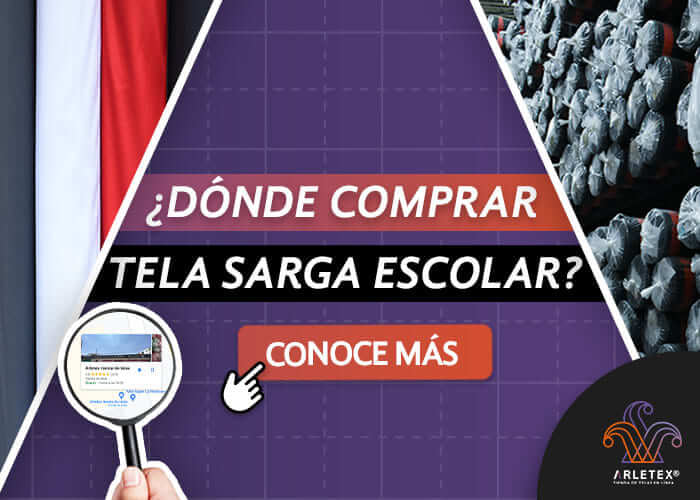 ¿Dónde comprar tela sarga? Visítanos