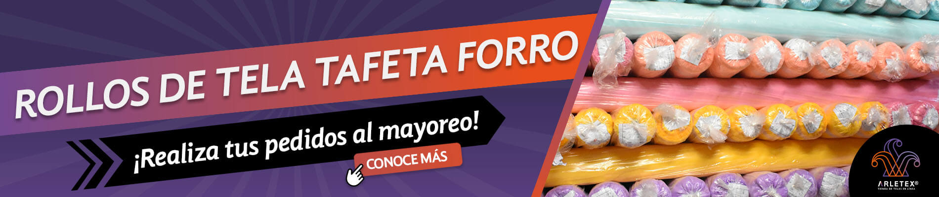 Banner Rollos Tela Tafeta Forro