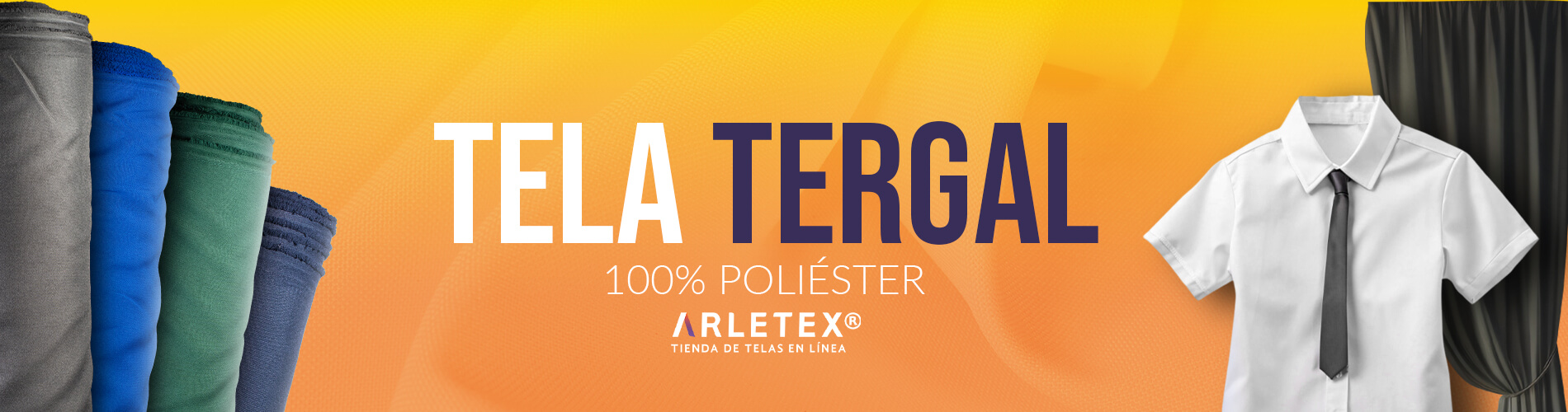 Telas tergal stretch