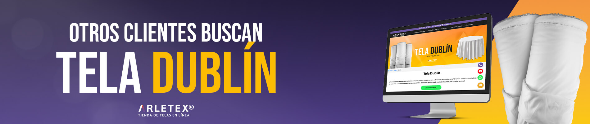 Venta de Tela Dublín Arletex