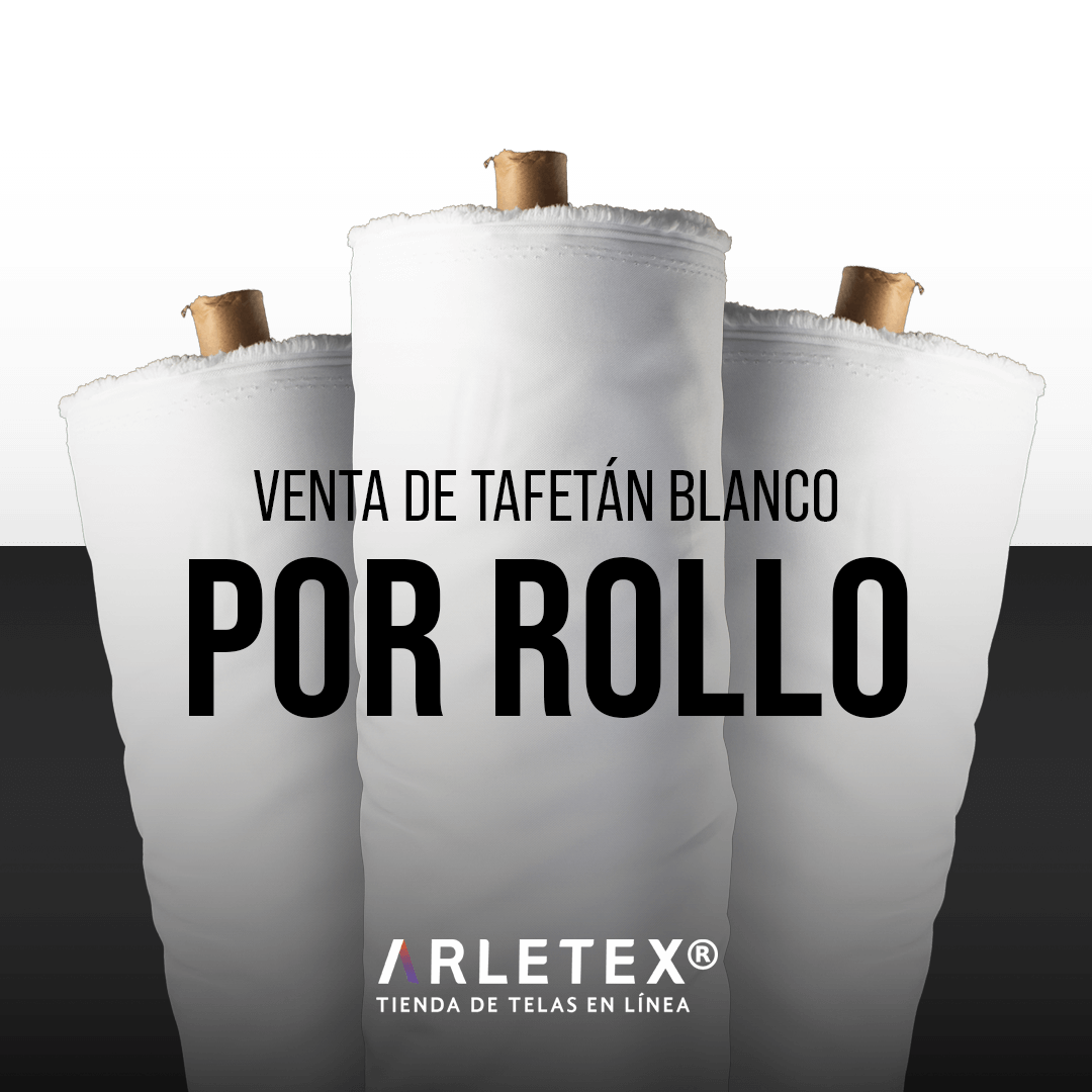Atención Personalizada Tela Tafetán Blanco