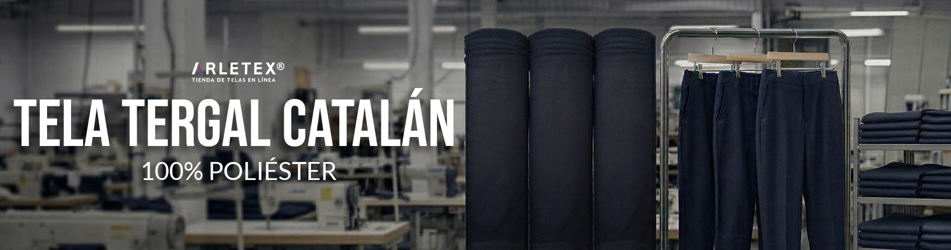 Tela Tergal Catalán por Rollo