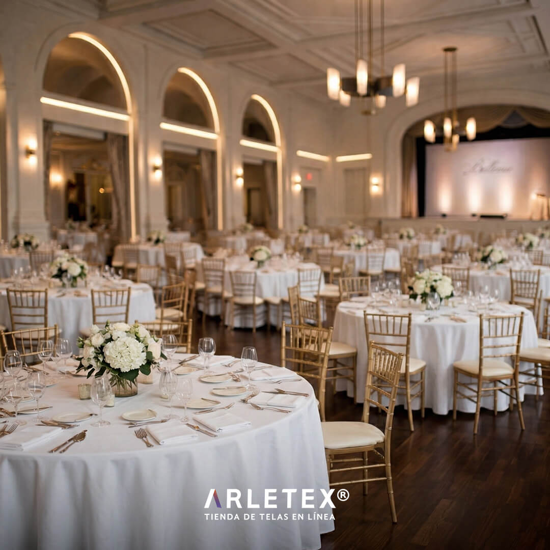 Tela Tergal Catalán para mantelería fina