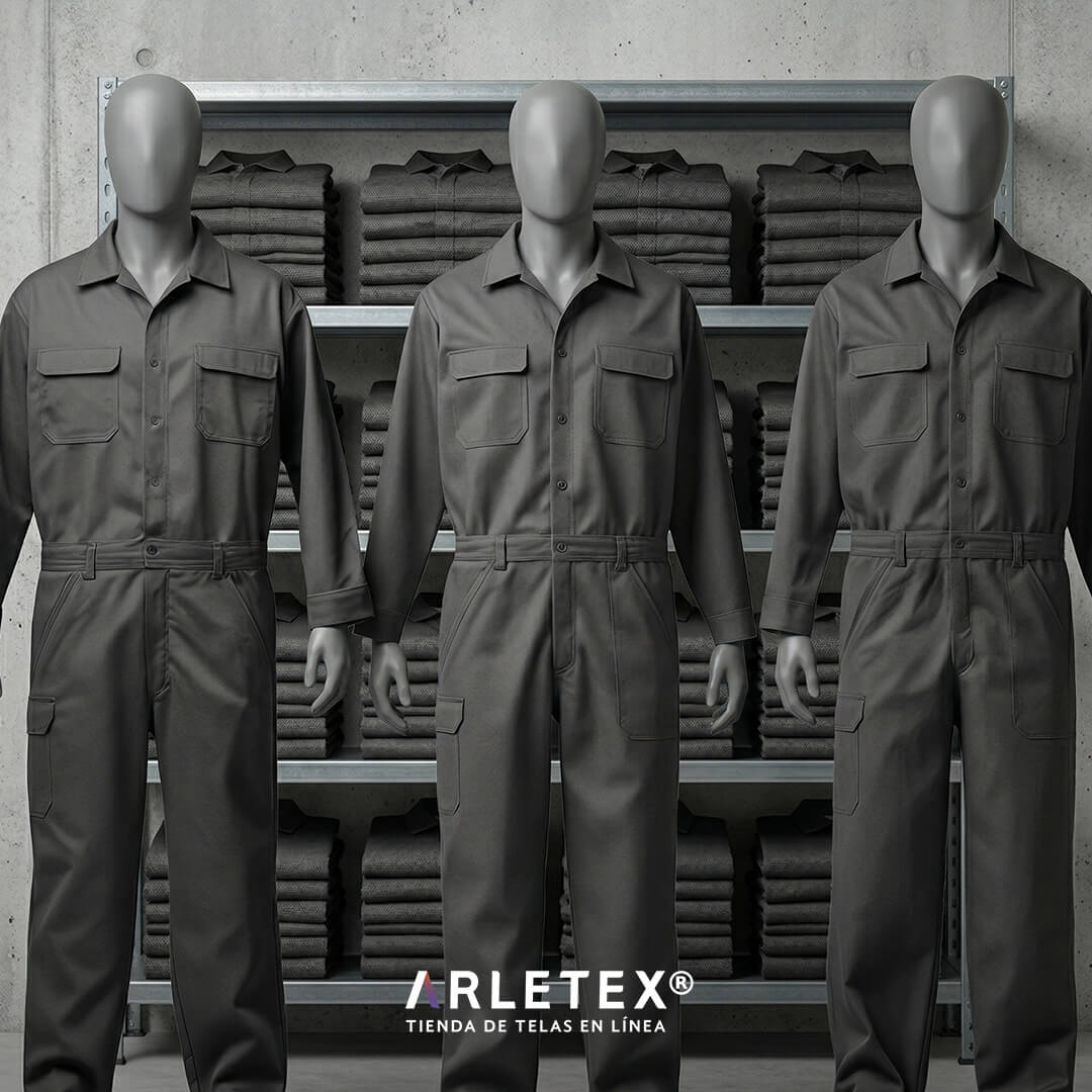 Tela Tergal Catalán para uniformes empresariales