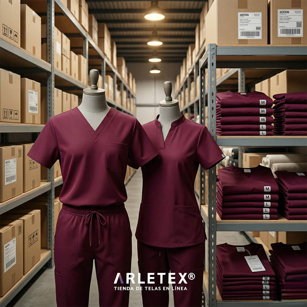 Tela Tergal Catalán para uniformes médicos