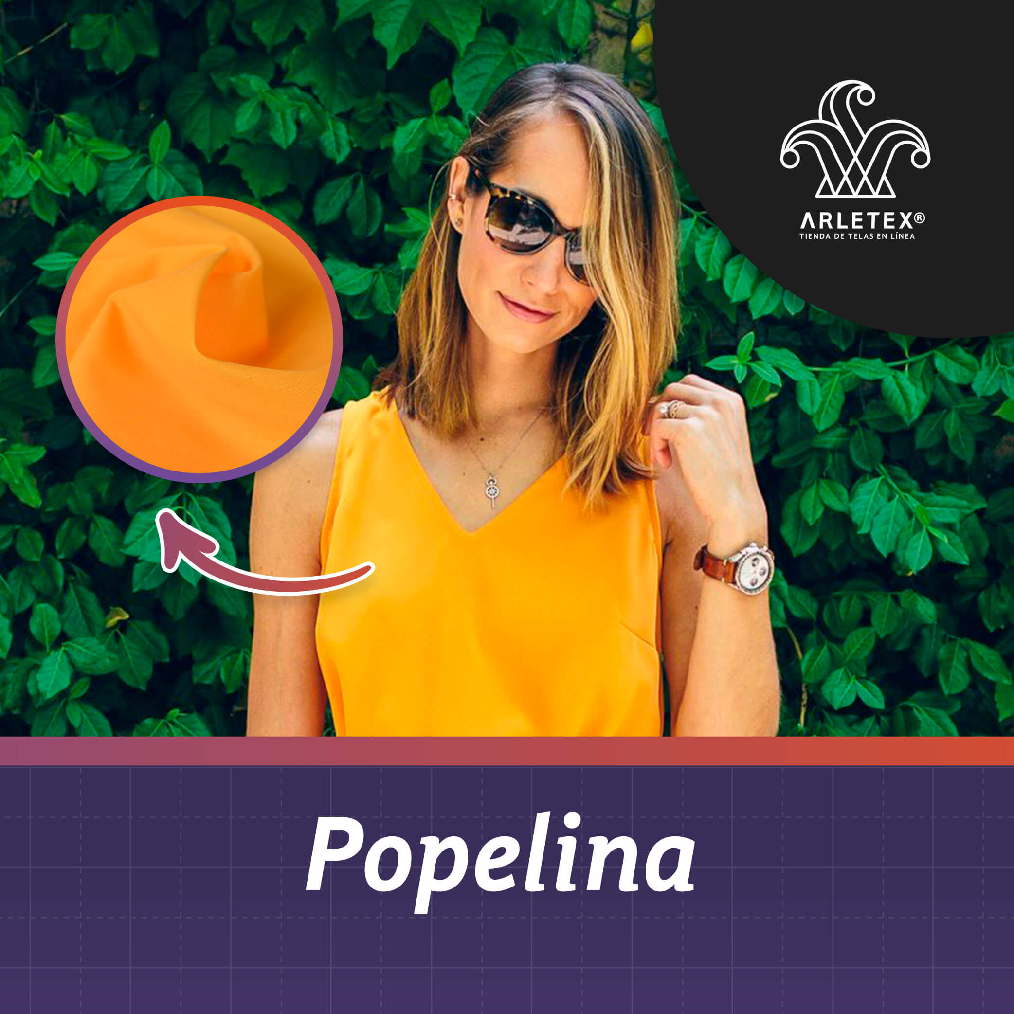 Telas Amarillas Para Vestido Popelina