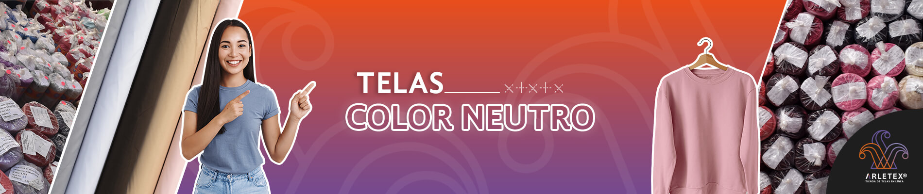 Slide Tela Color Neutro