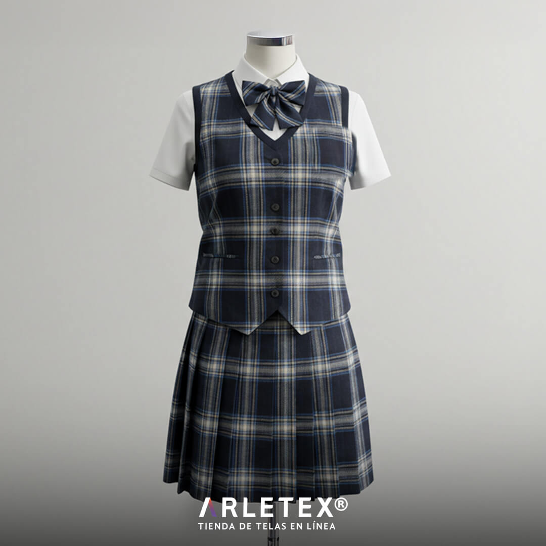 Telas escocesas para uniforme