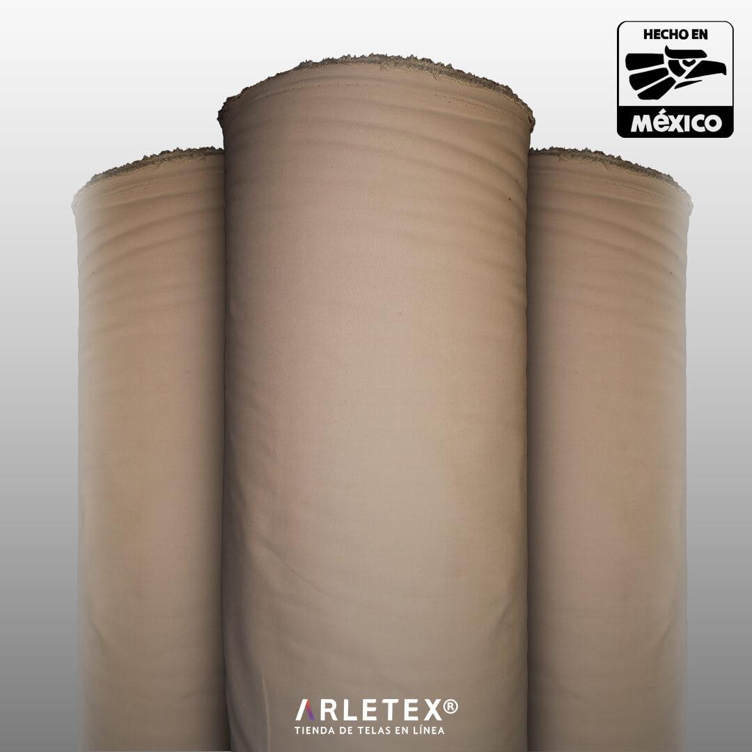 Tela Gabardina 50-50 Azul Francia Arletex