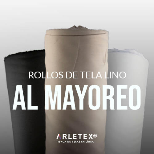 Rollos de lino al mayoreo