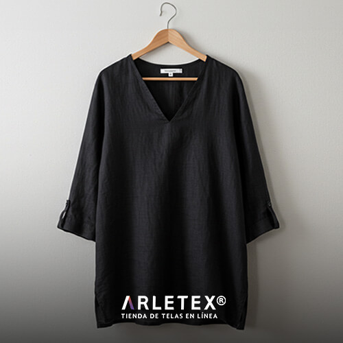 Tela Lino Viscosa Blusas