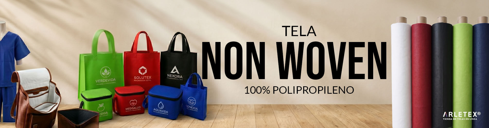Tela Non Woven de Polipropileno Arletex