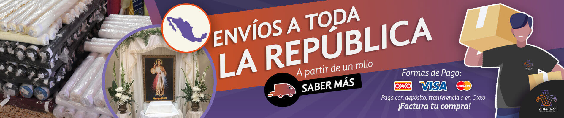 Envios A Toda La Republica Tela Para Altar