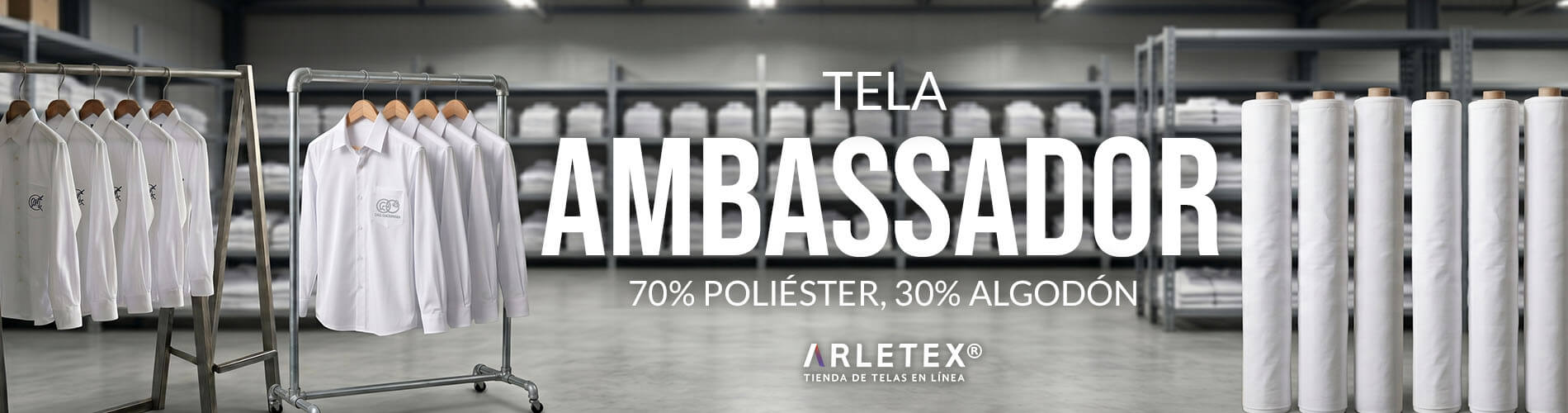 Tela Ambassador para Uniformes Corporativos