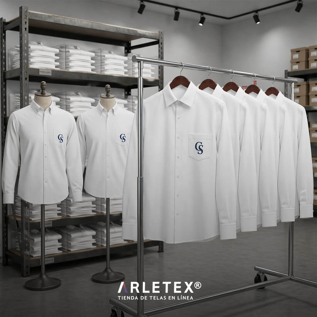 Tela Oxford para prendas institucionales