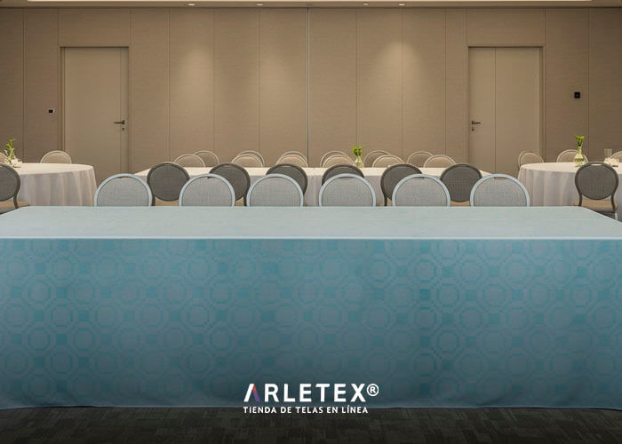 Telas mantelería para eventos