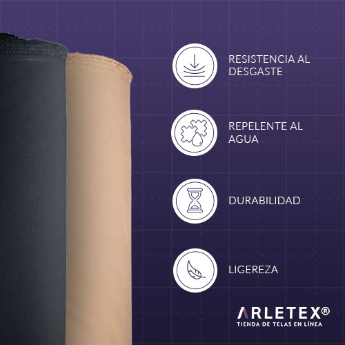 Detalles del tejido ripstop