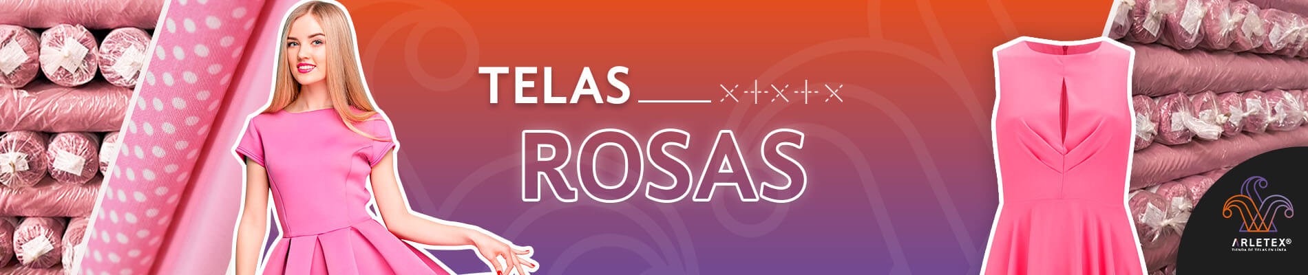 Telas Rosas Slide