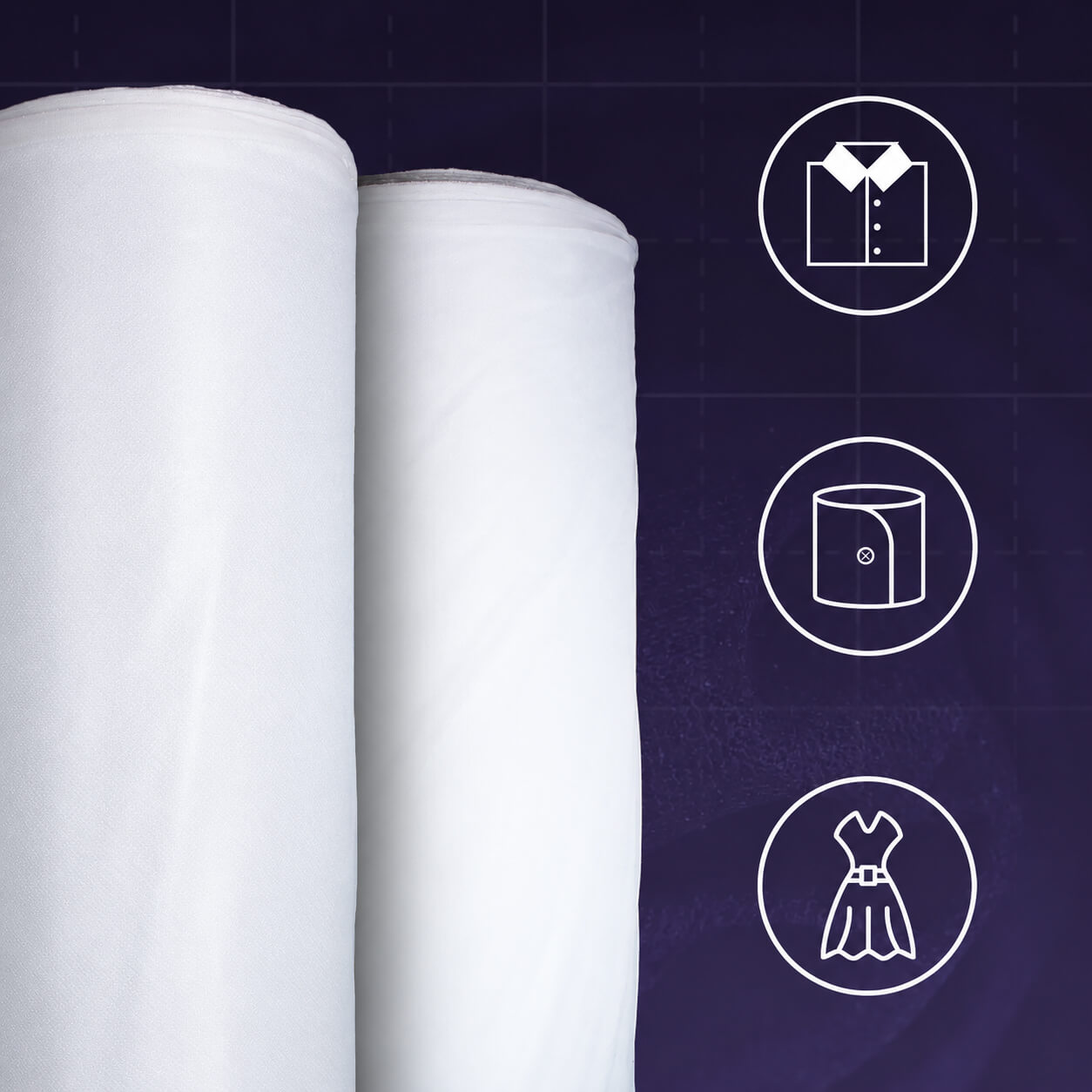 Rollos de tela tricotada Arletex