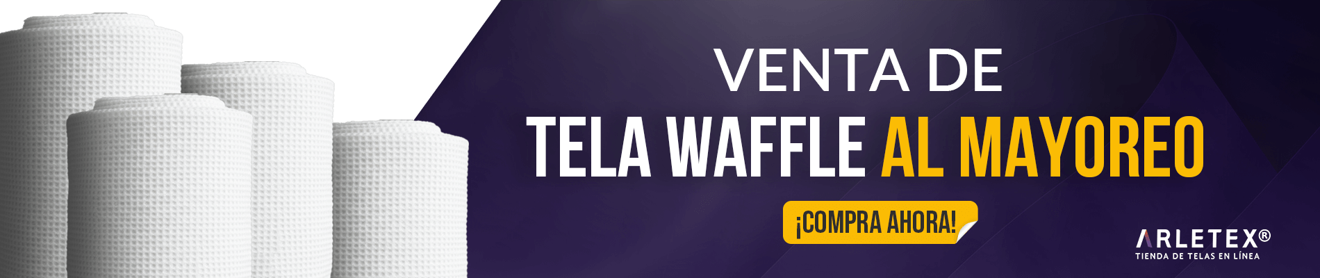 Tela waffle al mayoreo