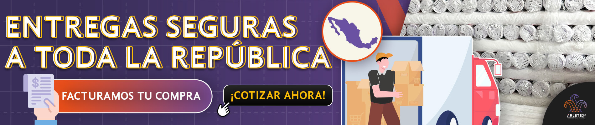 Envios Seguros Tela Para Caja De Muerto