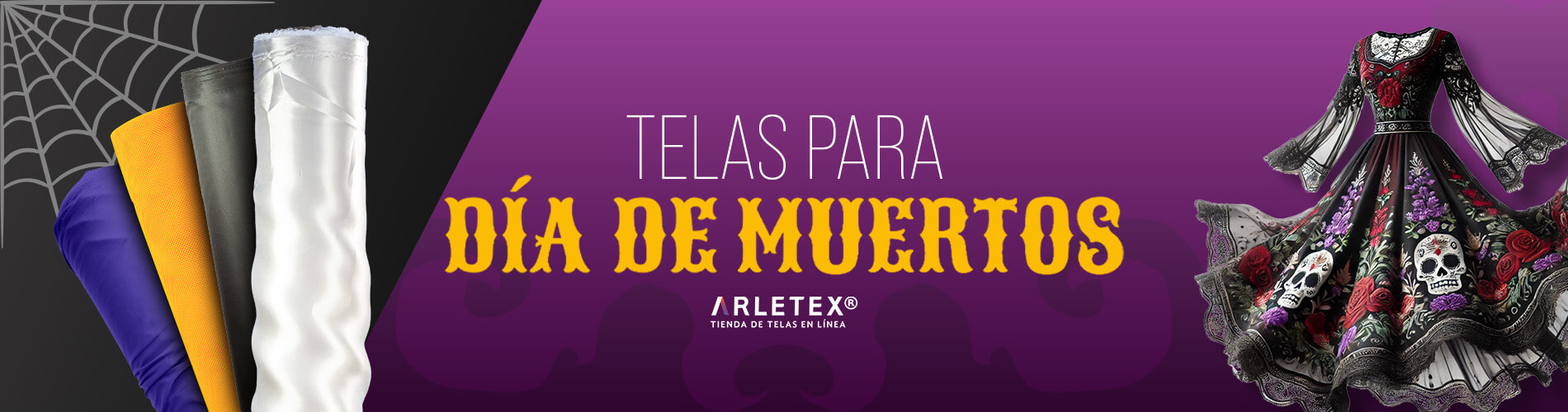 Slide Telas para Día de Muertos