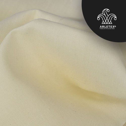 Popelina Color Hueso