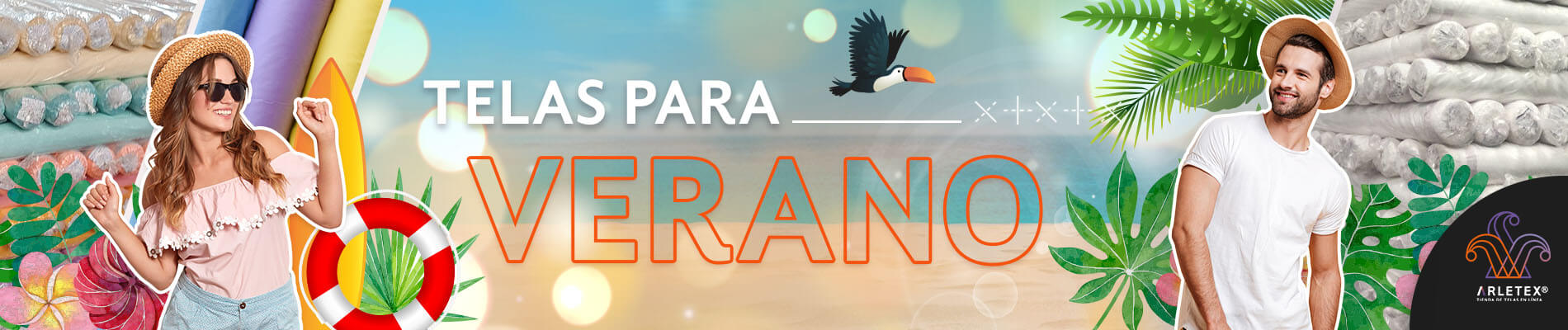 Slide Telas Para Verano