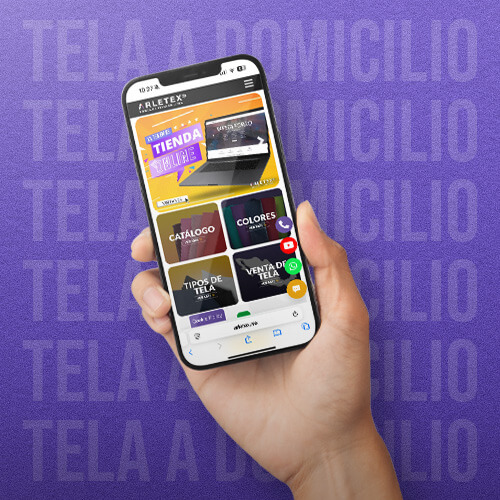 Por qué elegir tela a domicilio