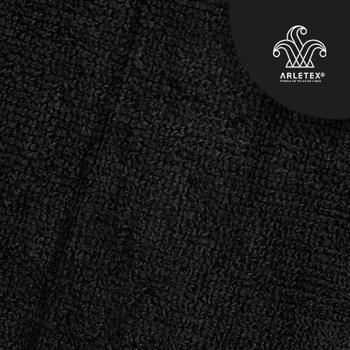 Toalla De Microfibra Negro