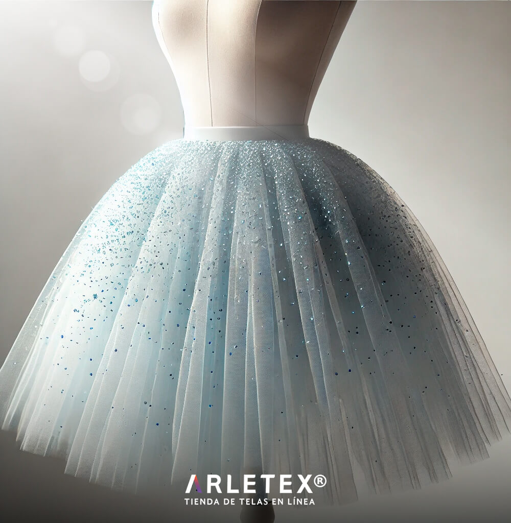 Tul Con Brillos Para Faldas Y Tutus Arletex