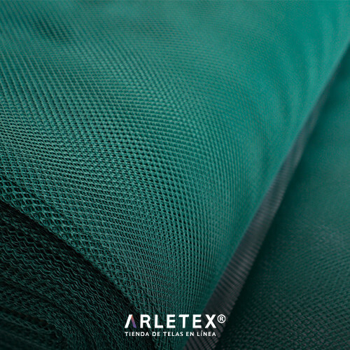 Tul 70 color Verde Bandera Arletex