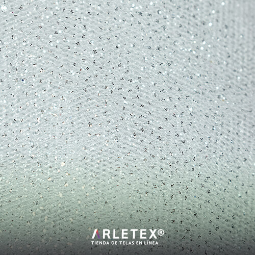 Tul Glitter Blanco Arletex