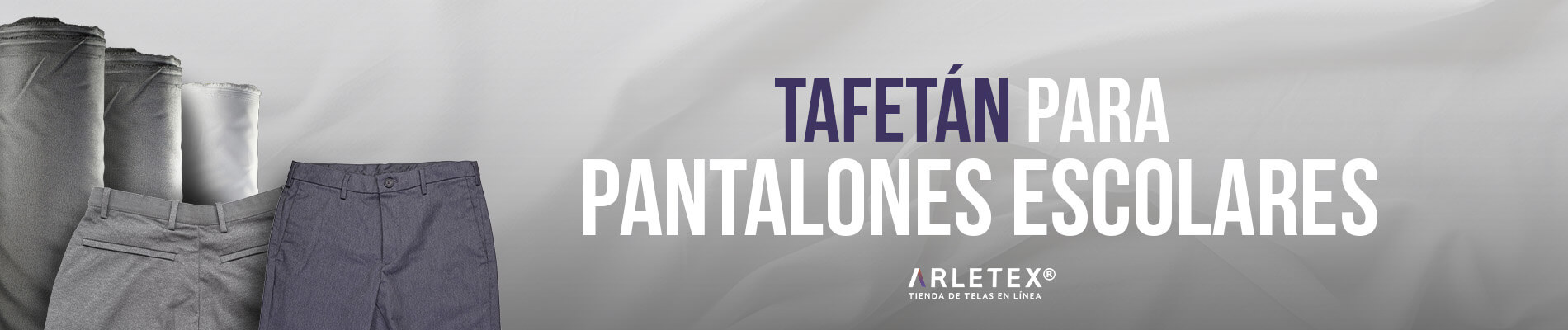 Tafetán para Pantalones Escolares Arletex