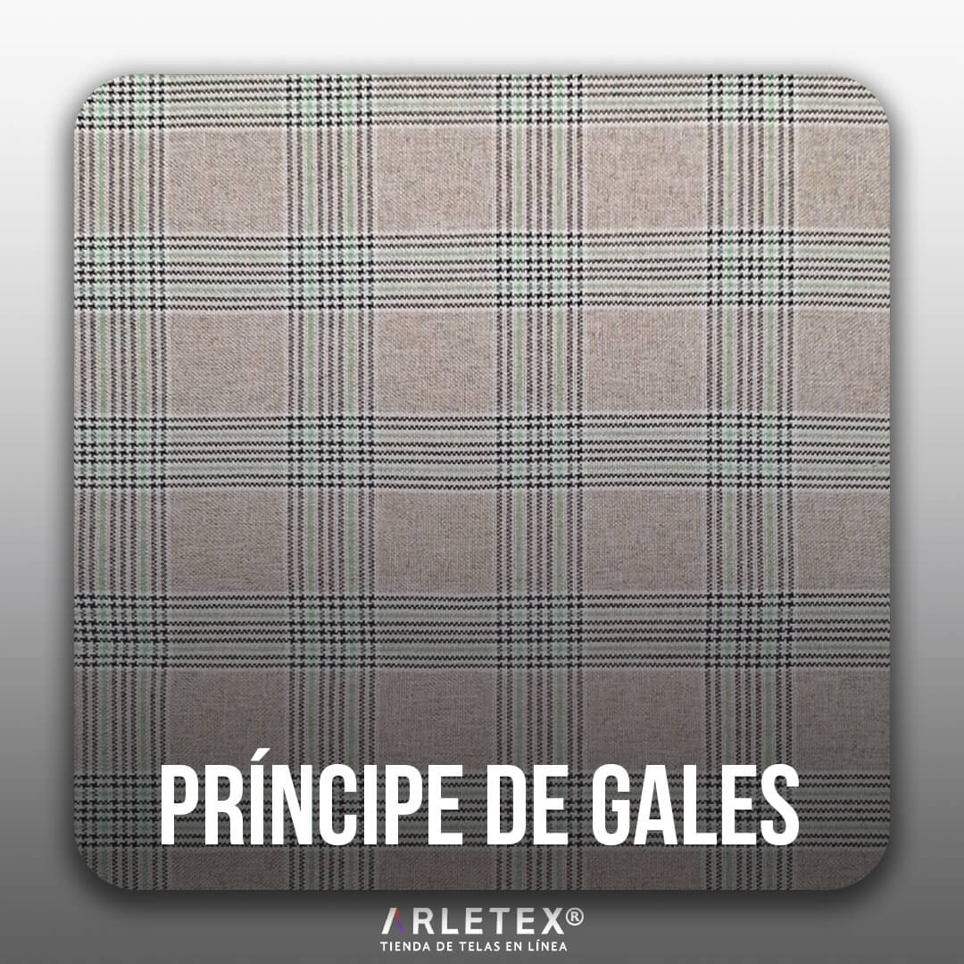 Tela Príncipe de Gales Por Mayoreo Arletex