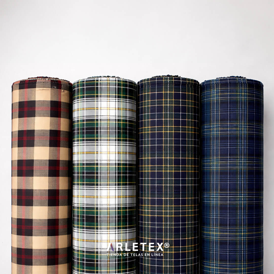 Tela Escocesa para uniformes escolares
