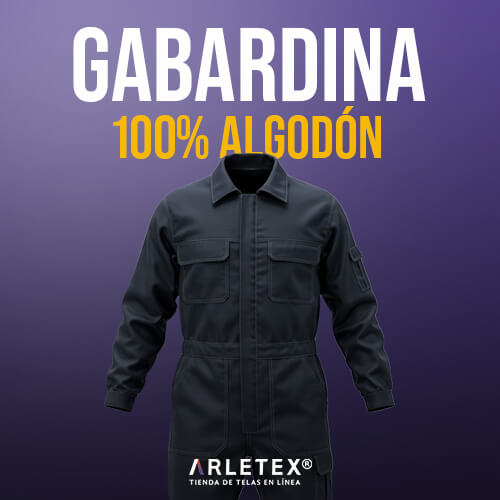 Gabardina 100 % Algodón