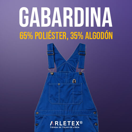 Gabardina 65 % Poliéster, 35 % Algodón