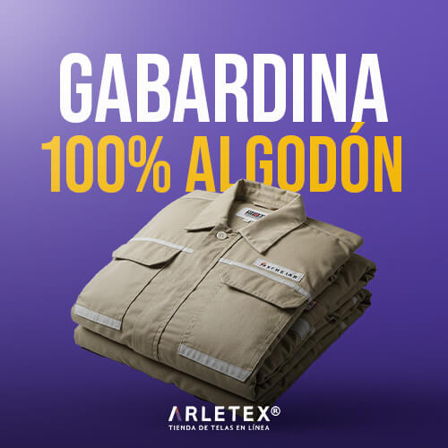 Gabardina 100 algodón