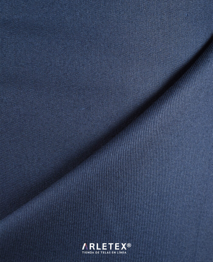 Tela Gabardina Marino Arletex