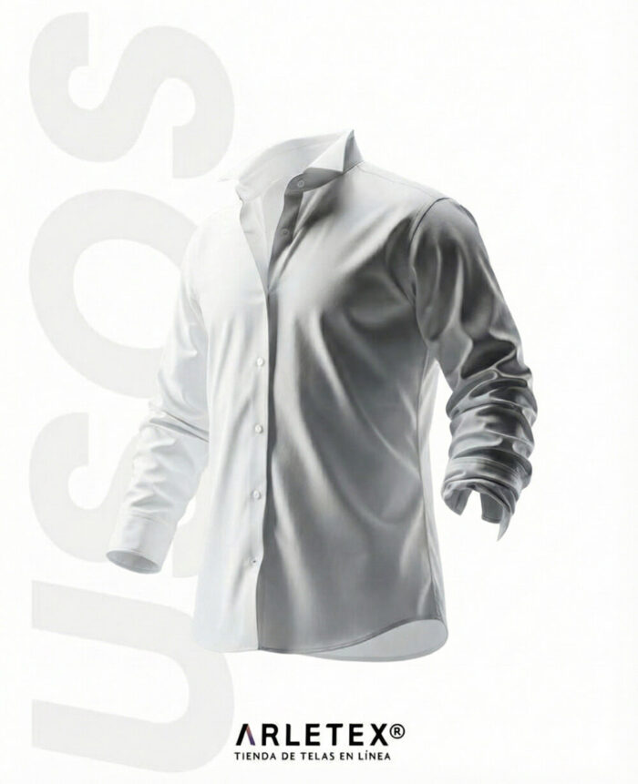 bramante 100 algodón para camisas