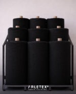 rollos de fieltro verde