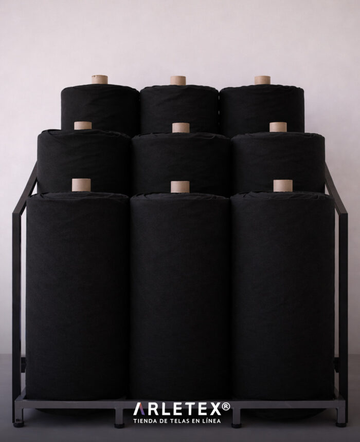 rollos de fieltro verde